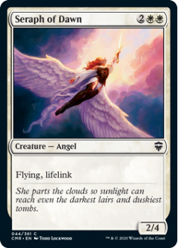 Seraph of Dawn - COMMANDER LEGENDS - 044/361 - Magic the Gathering Single Card