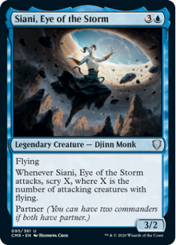 Siani, Eye of the Storm - COMMANDER LEGENDS - 095/361 - Magic the Gathering Single Card
