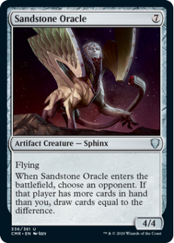 Sandstone Oracle - COMMANDER LEGENDS - 336/361 - Magic the Gathering Single Card