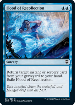 Flood of Recollection - COMMANDER LEGENDS - 061/361 - Magic the Gathering Single Card