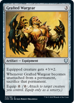 Grafted Wargear - COMMANDER LEGENDS - 312/361 - Magic the Gathering Single Card
