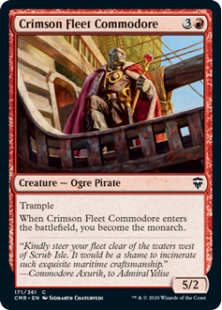 Crimson Fleet Commodore - COMMANDER LEGENDS - 171/361 - Magic the Gathering Single Card
