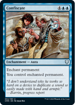 Confiscate - COMMANDER LEGENDS - 062/361 - Magic the Gathering Single Card