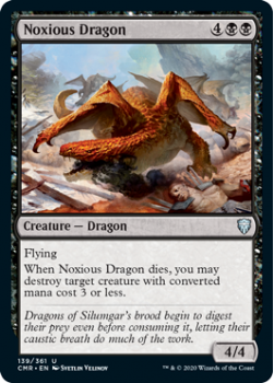 Noxious Dragon - COMMANDER LEGENDS - 139/361 - Magic the Gathering Single Card