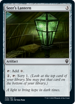 Seer's Lantern - COMMANDER LEGENDS - 338/361 - Magic the Gathering Single Card