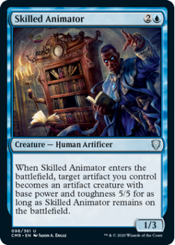 Skilled Animator - COMMANDER LEGENDS - 098/361 - Magic the Gathering Single Card