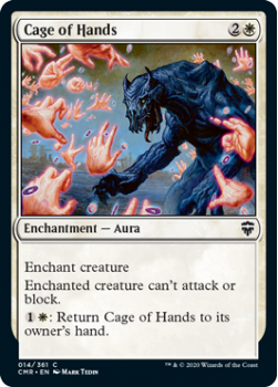 Cage of Hands - COMMANDER LEGENDS - 014/361 - Magic the Gathering Single Card