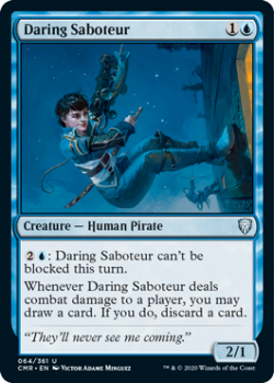 Daring Saboteur - COMMANDER LEGENDS - 064/361 - Magic the Gathering Single Card