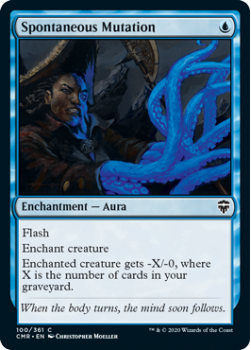 Spontaneous Mutation (FOIL) - COMMANDER LEGENDS - 100/361 - Magic the Gathering Single Card