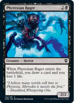 Phyrexian Rager - COMMANDER LEGENDS - 142/361 - Magic the Gathering Single Card