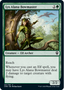 Lys Alana Bowmaster - COMMANDER LEGENDS - 241/361 - Magic the Gathering Single Card