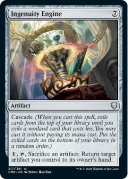 Ingenuity Engine - COMMANDER LEGENDS - 317/361 - Magic the Gathering Single Card