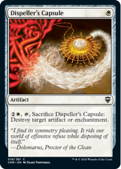 Dispeller's Capsule - COMMANDER LEGENDS - 018/361 - Magic the Gathering Single Card