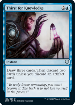 Thirst for Knowledge - COMMANDER LEGENDS - 103/361 - Magic the Gathering Single Card