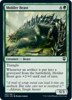 Molder Beast - COMMANDER LEGENDS - 243/361 - Magic the Gathering Single Card