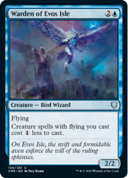 Warden of Evos Isle - COMMANDER LEGENDS - 106/361 - Magic the Gathering Single Card