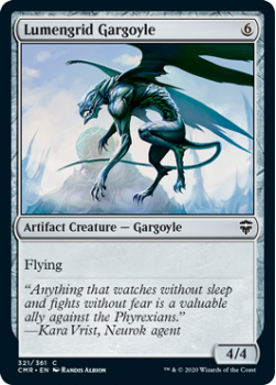 Lumengrid Gargoyle - COMMANDER LEGENDS - 321/361 - Magic the Gathering Single Card