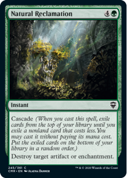 Natural Reclamation - COMMANDER LEGENDS - 245/361 - Magic the Gathering Single Card