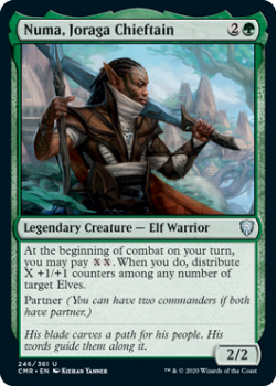 Numa, Joraga Chieftain - COMMANDER LEGENDS - 246/361 - Magic the Gathering Single Card