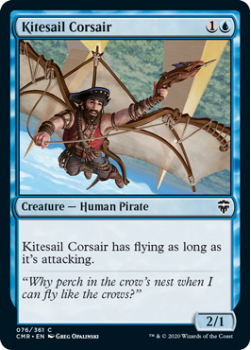 Kitesail Skirmisher (FOIL) - COMMANDER LEGENDS - 077/361 - Magic the Gathering Single Card