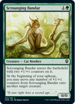 Scrounging Bandar - COMMANDER LEGENDS - 252/361 - Magic the Gathering Single Card