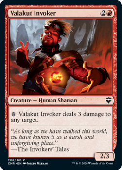 Valakut Invoker (FOIL) - COMMANDER LEGENDS - 206/361 - Magic the Gathering Single Card