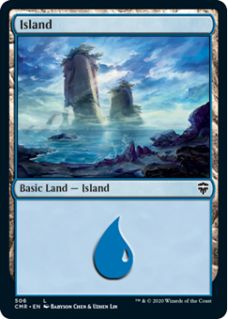 Island - COMMANDER LEGENDS - 506 - Magic the Gathering Single Card