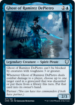 Ghost of Ramirez DePietro - COMMANDER LEGENDS - 071/361 - Magic the Gathering Single Card