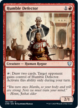 Humble Defector - COMMANDER LEGENDS - 184/361 - Magic the Gathering Single Card