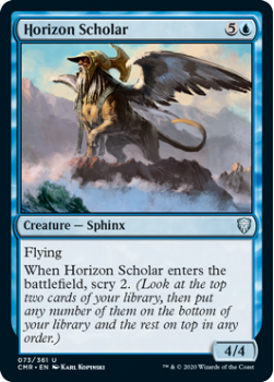 Horizon Scholar - COMMANDER LEGENDS - 073/361 - Magic the Gathering Single Card