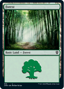 Forest - COMMANDER LEGENDS - 510 - Magic the Gathering Single Card