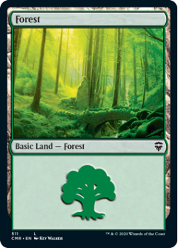 Forest - COMMANDER LEGENDS - 511 - Magic the Gathering Single Card