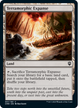 Terramorphic Expanse - COMMANDER LEGENDS - 357/361 - Magic the Gathering Single Card