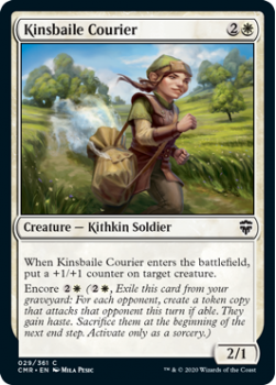 Kinsbaile Courier - COMMANDER LEGENDS - 029/361 - Magic the Gathering Single Card