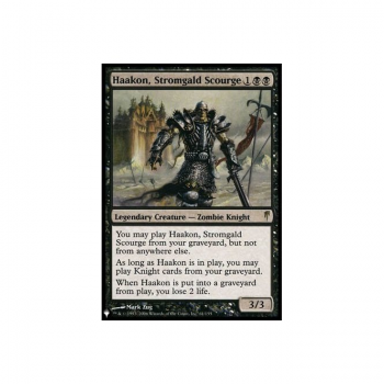 Haakon, Stromgald Scourge : MYSTERY BOOSTER 722 - Magic the Gathering Single Card