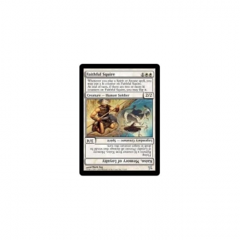 Faithful Squire : BETRAYERS OF KAMIGAWA 003/165 - Magic the Gathering Single Card