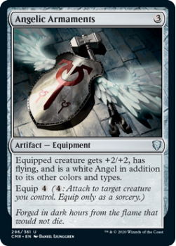 Angelic Armaments - COMMANDER LEGENDS - 296/361 - Magic the Gathering Single Card