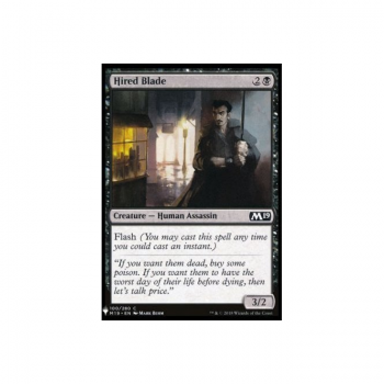 Hired Blade : MYSTERY BOOSTER 724 - Magic the Gathering Single Card