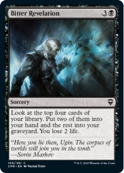 Bitter Revelation (FOIL) - COMMANDER LEGENDS - 109/361 - Magic the Gathering Single Card