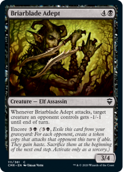 Briarblade Adept - COMMANDER LEGENDS - 111/361 - Magic the Gathering Single Card