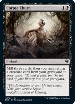 Corpse Churn - COMMANDER LEGENDS - 113/361 - Magic the Gathering Single Card