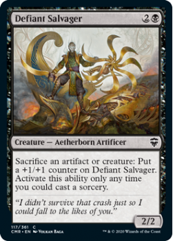 Defiant Salvager - COMMANDER LEGENDS - 117/361 - Magic the Gathering Single Card
