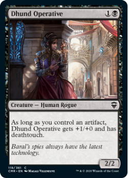 Dhund Operative - COMMANDER LEGENDS - 119/361 - Magic the Gathering Single Card