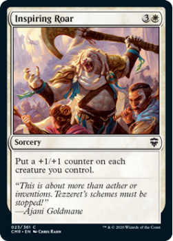 Inspiring Roar - COMMANDER LEGENDS - 023/361 - Magic the Gathering Single Card