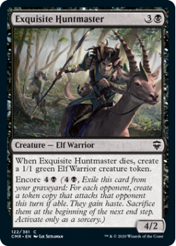 Exquisite Huntmaster - COMMANDER LEGENDS - 122/361 - Magic the Gathering Single Card