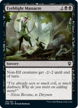 Eyeblight Massacre - COMMANDER LEGENDS - 125/361 - Magic the Gathering Single Card