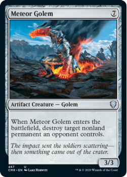 Meteor Golem - COMMANDER LEGENDS - 467 - Magic the Gathering Single Card