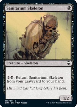 Sanitarium Skeleton - COMMANDER LEGENDS - 148/361 - Magic the Gathering Single Card