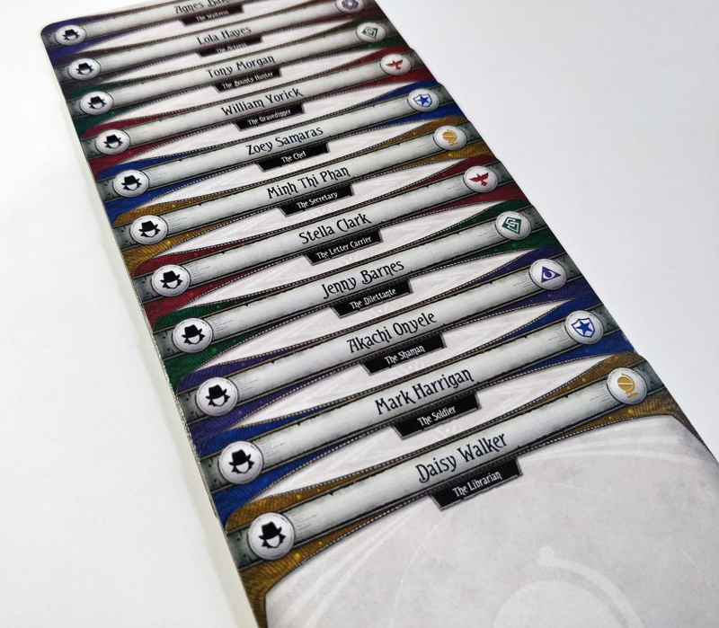 Arkham Horror The Card Game Dividers Named Investigators Set (43 pcs