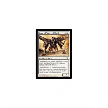 Kami of Tattered Shoji : BETRAYERS OF KAMIGAWA 011/165 - Magic the Gathering Single Card